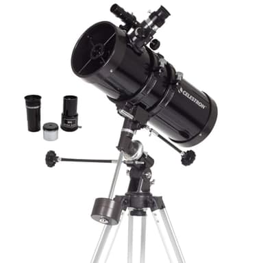 Celestron 21049 Telescopio riflettore PowerSeeker 127EQ, nero