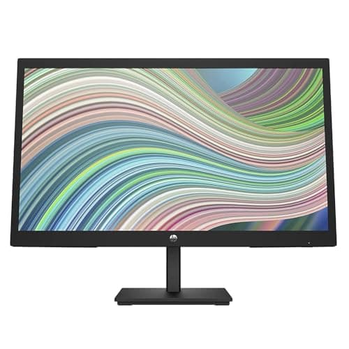 HP V22ve G5 Monitor da 22", FHD, 16:9, Antiriflesso, Pannello VA da 75Hz, Tempo di Risposta 5 ms, Reclinabile, VESA 10x10 cm, AMD FreeSync, 200 Nits, Modalità Low Blue Light, VGA, HDMI 1.4, Nero
