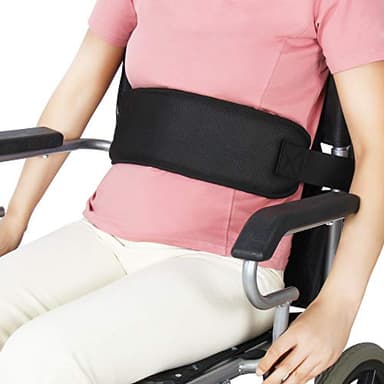 REAQER Cintura addominale di sicurezza per sedia a rotelle o sedia geriatrica - Alta protezione anti-caduta