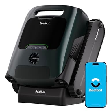 Beatbot AquaSense 2 Pro Robotic piscina senza fili, Pulisce pavimento, pareti, superficie e chiarifica l'acqua. Posizionamento intelligente, Autonomia fino a 11 ore. Adatto a piscine fino a 360 m²