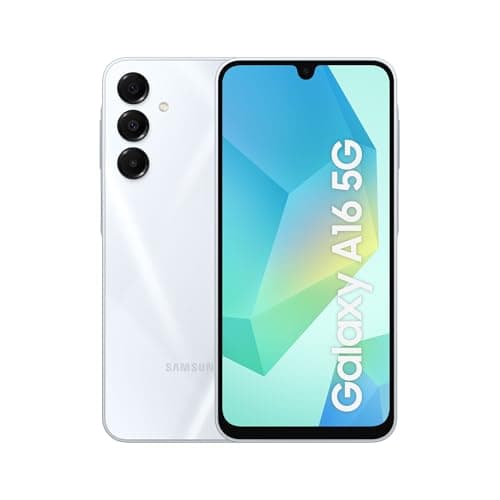 Samsung Galaxy A16 5G, Smartphone Android 14, Display Super AMOLED 6.7" FHD+, 4GB RAM, 128GB, Batteria 5.000 mAh, Resistenza IP54, memoria espandibile fino a 1.5TB, Light Gray [Versione Italiana]
