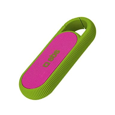 SBS mini speaker wireless, portatile e compatto con design POP, 2W di potenza, per iPhone, Samsung, Oppo, Xiaomi, Huawei, gancio per cintura, cavo di ricarica incluso, verde