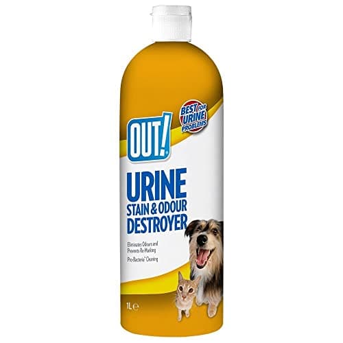OUT!, detergente elimina odori, per urina di Animali, 1 litro