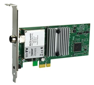 Hauppauge WinTV-quad HD TV Tuner Digitale per la TV, Nero/Antracite