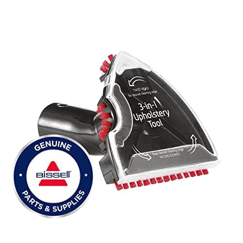 BISSELL Spazzola 3 in 1 per Spotclean e Multiclean | Rimuove Efficacemente lo Sporco Ostinato | Accessorio Originale | Pulisci Moquette, Tappeti, Veicoli e Tappezzeria per Scale | 2369