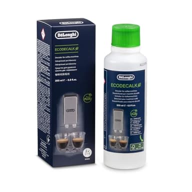 De'Longhi DLSC202 ECODECALK Decalcificante Macchine Caffè Ecologico, Ingredienti da Materie Prime Naturali, 200 ml