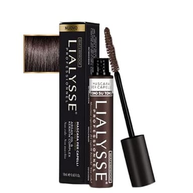Mascara per capelli Lialysse Castano 18ml