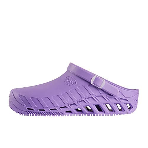 Scholl Clog Evo - Zoccoli Sanitari Professionali per Uomo o Donna, Ultra Leggeri, Comodi e Traspiranti, con Suola Antiscivolo, Soletta in Memory Removibile e Cinturino Rotante