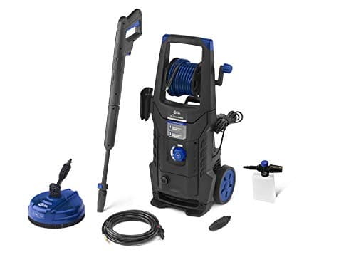 AR Blue Clean Idropulitrice ad Alta Pressione e-2DUALSPEED D con Dual Speed System, Sonda Sturatubi e Patio Cleaner (2200 W, 160 bar, 460 l/h)
