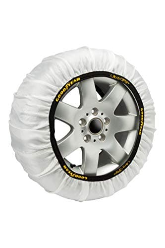 Goodyear Set di 2 Catene da Neve in Tessuto per Auto Goodyear Ultra GRIP Misura XXL, Specifico per il Funzionamento del Veicolo, Tessile, Bianco, Taglia XXL