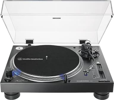 Audio-Technica - AT-LP140XP Giradischi DJ manuale professionale a trasmissione diretta Nero