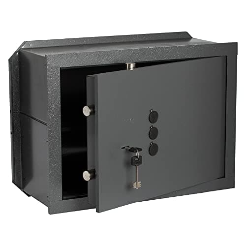 CISA 182210310, Cassaforte a Muro, con Chiave e combinatore, C Key 3, L36 x H24 x P20