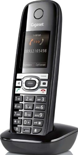 Gigaset C610H, Telefono Cordless VoIP Aggiuntivo, Nero