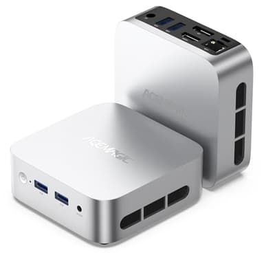 ACEMAGICIAN V1 Mini PC, Ιntel Twin Lake N150 16GB DDR4 512GB SSD Mini Desktop Computer, Doppio Display 4K UHD, Wi-Fi 5, BT4.2 per Ufficio, Multitasking e Home Entertainment