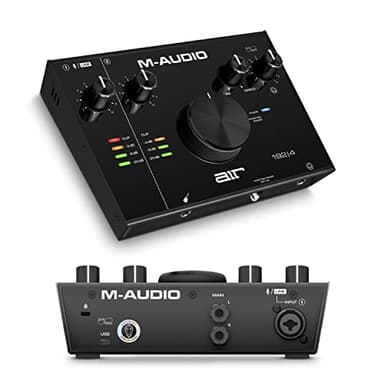 M-Audio AIR 192|4 - Scheda Audio Esterna USB, Interfaccia Audio per Registrazione Professionale su Mac o PC con Pacchetto Software incluso