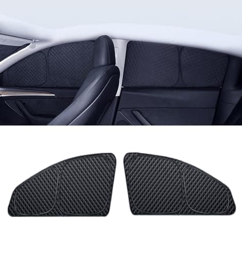 ZSSHUIHH Auto Parasole Finestrini Laterali per Hyundai Kona Ⅱ SUV 2023 2024-, Personalizzato Copertura Completa Addensare Anti-UV Protezzione Privacy,Front