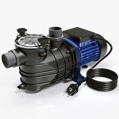 Pompa piscina per ricircolo e filtraggio 17700 l/h 1100 W Pompa di circolazione