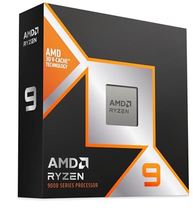AMD Processore Ryzen 9 9900X 3D, 12 Core/24 Thread Sbloccati, Architettura Zen 5, 140 Cache L2/L3, TDP 120W, Frequenza Boost fino a 5,5 GHz, Socket AM5, DDR5 & PCIe 5.0, Senza Dissipatore