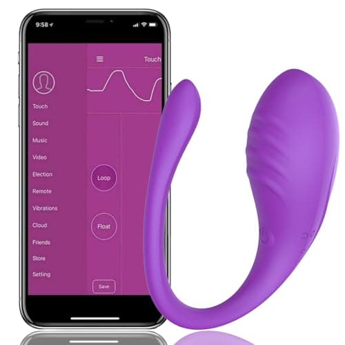 V𝚒bratoreper Donna Professionale con APP Vîbrátóre Portatile 10 Modalità con Telecomando V𝚒br𝚊torïp𝚎r D𝚘nne Púntó G Sqúîrtîng a Distanza S𝚎x-T𝚘ys Ov𝚎tto V𝚒brànte Dónnà Telecomando
