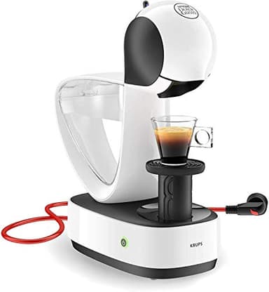 NESCAFÉ DOLCE GUSTO Krups Infinissima Macchina per Caffè Espresso e Altre bevande in capsula, Manuale, Bianco