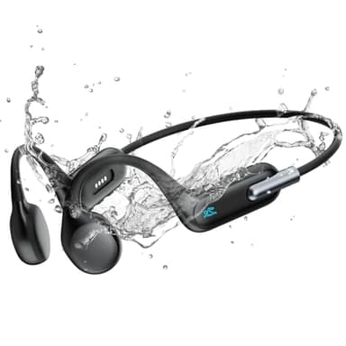 HIFI WALKER T10 Air Auricolari a Conduzione Ossea per Nuoto, 32GB MP3 Integrato, IPX8 Impermeabile, Bluetooth 5.3, Cuffie Senza Fili per Piscina, Sport, Corsa e Ciclismo