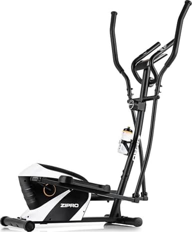 Zipro Crosstrainer Shox RS, Ellittico fino a 120 kg, Attrezzo cardio per la casa, Macchina da allenamento cardio, Ellittica, Cyclette, 8 livelli di resistenza