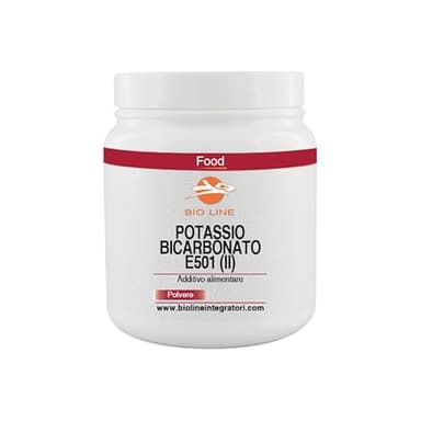 Laboratori Bio Line - Potassio Sali Minerali in Polvere (1 Kg) Bicarbonato di Potassio per Sportivi, Prodotto Alimentare
