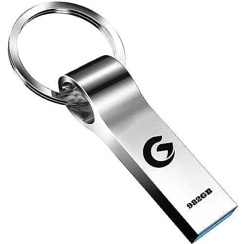Chiavetta USB 982GB - alptte USB 3.0 Pen Drive Alta Velocità Pendrive Impermeabile Penna USB per Laptop, PC, Computer, con Portachiavi (982gb)