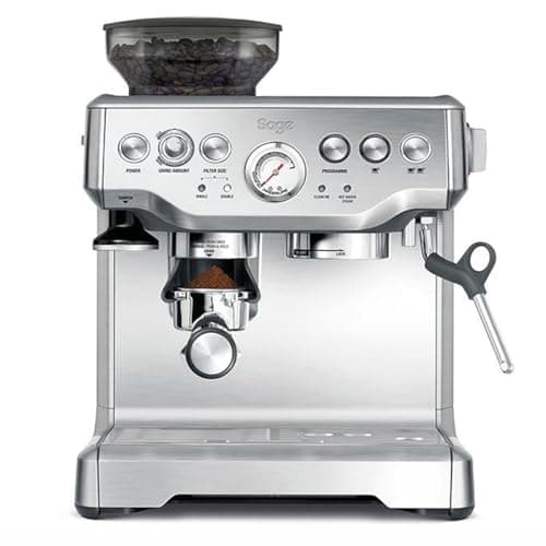 Sage - The Barista Express - Macchina da Caffè in Grani con Montalatte Manuale - Acciaio Inox Spazzolato