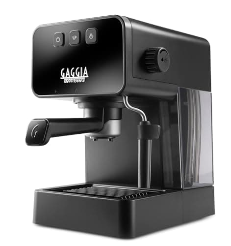 Gaggia Macchina da Caffè Espresso Automatica Espresso Style Serbatoio 1.2 Lt. Potenza 1900 Watt Colore Nero