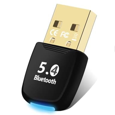 flintronic Adattatore Bluetooth 5.4 per PC, Bluetooth Dongle USB, chiavetta USB Bluetooth, Bluetooth Stick Dongle (EDR & BLE) per Windows 11/10/8.1/7, per Desktop, Laptop, Auricolari, Tastiera, Mouse