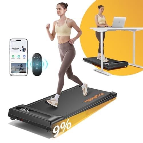 Tapis Roulant Elettrico per Casa con Inclinazione Manuale | Walking Pad Salvaspazio per Ufficio e Casa, Velocità 1-8 km/h, Senza Necessità di Montaggio, Controllo APP e Telecomando, Spostamenti Facil