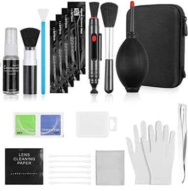 48 Kit Pulizia Fotocamere Professionale per KooKen di pulizia per Obiettivo fotografico obiettivi ottici e fotocamere reflex digitali
