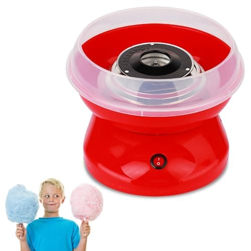 Macchina Per Zucchero Filato,450 W Macchina Zucchero Filato,Cotton Candy Machine,Zucchero Filato Macchina Per Feste,Adulti,Facile Da Pulire,Varie Feste