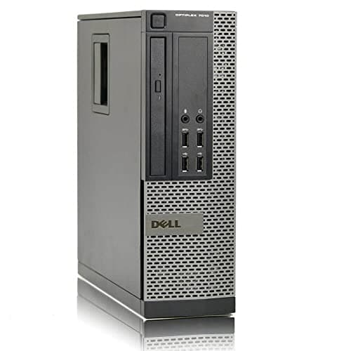 Dell PC Desktop I5 7010 SFF (Desktop pc Intel Core i5-3470- 3.2 GHz, 16GB de RAM, SSD 240 GB, DVD, Licenza Windows 10 Pro) (Ricondizionato)