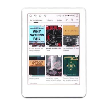 Meebook Colour E-Reader M6C | Ecran 6" Color E Ink Kaleido™ 3 | Smart Light | Android 11 | Ouad Core | Livres audio | Google Play Store | 3GB+32GB Storage | Micro-SD slot | Blanc
