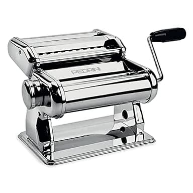 PEDRINI 04GD187 Macchina manuale per la Pasta fatta in casa, per lasagne, tagliatelle e tagliolini in acciaio