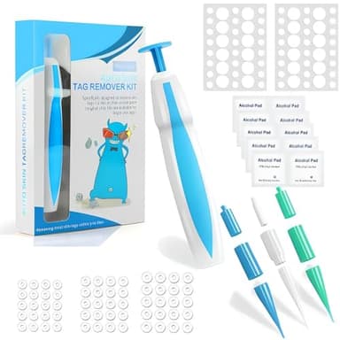 Auto Skin Tag Remover Kit, Penna per Rimozione Delle Etichette Della Pelle, 3 in 1 Kit di Rimozione Della Verruca Indolore, Elimina Fibromi Penduli de Viso e Corpo 1-8 mm, Verruche Talpa Trattamento