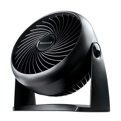 Honeywell TurboForce Ventilatore ad alta potenza, Raffreddamento silenzioso, Inclinazione variabile a 90°, 3 impostazioni di velocità, Installazione a parete, Ventilatore da tavolo, HT900E