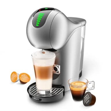 NESCAFÉ DOLCE GUSTO Krups Genio S Touch Macchina per Caffè Espresso e Altre Bevande in capsula, Automatica, Argento