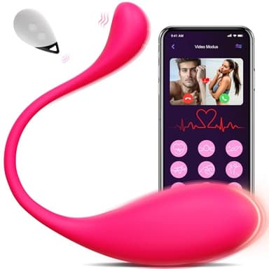 HIVEFUN Vibratore Donna Sex Toys, Vibratoreper Donna Piccolo Professionale Wireless Clotoride Comando a Distanza, Ovetto Vibrante con Telecomando Vibratori Sex Toy Realistico Mini Vibratore
