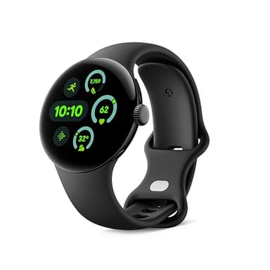 Google Pixel Watch 3 (41 mm) - Cassa nero opaco - Cinturino nero ossidiana - Wi-Fi