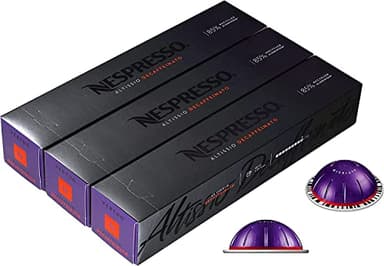 Nespresso VertuoLine Espresso Altissio Decaffeinato, 30 capsule