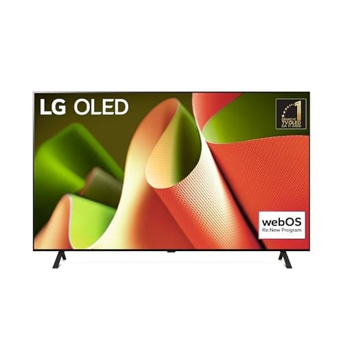 LG OLED 77'', Serie B4 2024, OLED77B46LA, Smart TV 4K, Processore α8, Dolby Vision, Dolby Atmos, 4 HDMI 2.1, Gsync, VRR, ThinQ AI, Wi-Fi, webOS 24, Telecomando puntatore