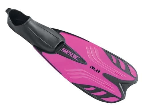 Seac Ala, Pinne da Snorkeling a Scarpetta Chiusa per Adulti e Bambini, dal 28 al 78, rosa, 36/37