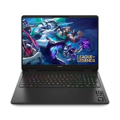 HP OMEN 16-AP0005SL Notebook, AMD Ryzen AI 7 350, RAM 32GB DDR5, SSD 1TB, Display 16'' 144Hz, Wi-Fi, Scheda Grafica NVIDIA GeForce RTX 5070 8GB, TNR Privacy Cam, Antiriflesso, Windows 11, Nero