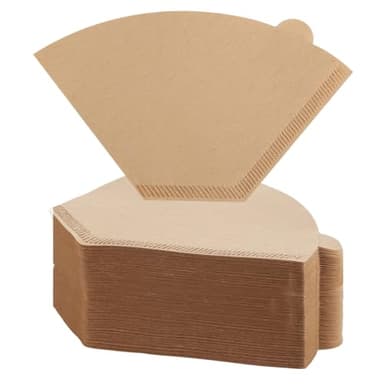 Yoosso 200 Pezzi Filtri Caffe Americano 2, Forma a U filtri per caffè Filtri in Carta per caffè caffè Filtro per Casa Ufficio Tazza con Filtro Filtro Manuale (2-6 Tazze)