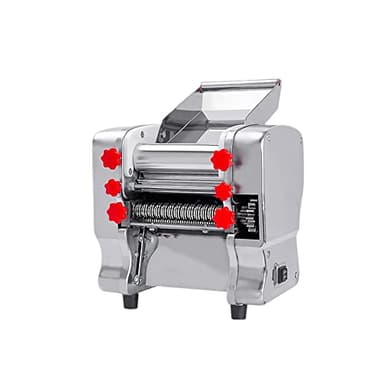 Macchina Pasta Fatta Casa Elettriche Tirar Ravioli Sfogliatrice Acciaio Inossidabile Automatico Piccolo Commerciale (Motore in Rame Puro,34CM)