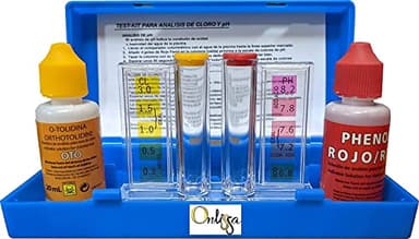 Onlissa - Kit per test pH e cloro (Otho/Phenol)