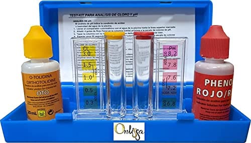 Onlissa - Kit per test pH e cloro (Otho/Phenol)